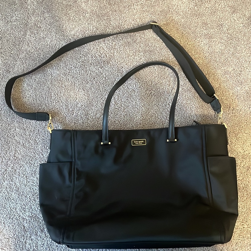 Kate Spade solid black baby bag **Bundle 5+ items and name your offer!!! 💖💞